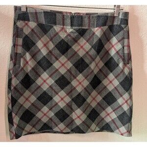 Merona Wool Blend Skirt Size 12 Preppy Y2K 2000s Chic (808m) Vintage